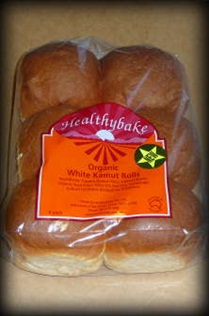healthybake white kamut rolls