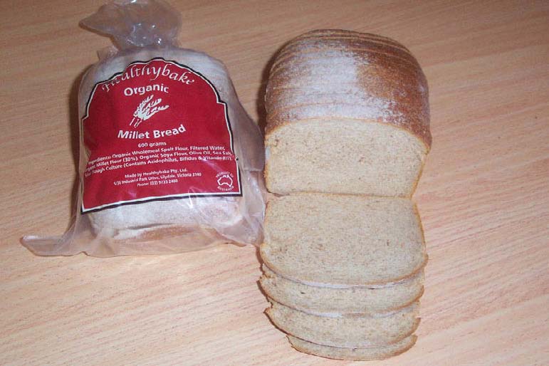 healthybake millet bread