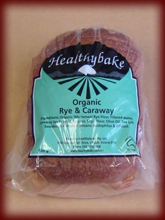 healthybake rye & caraway bread