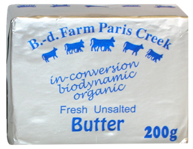 paris creek unslated butter