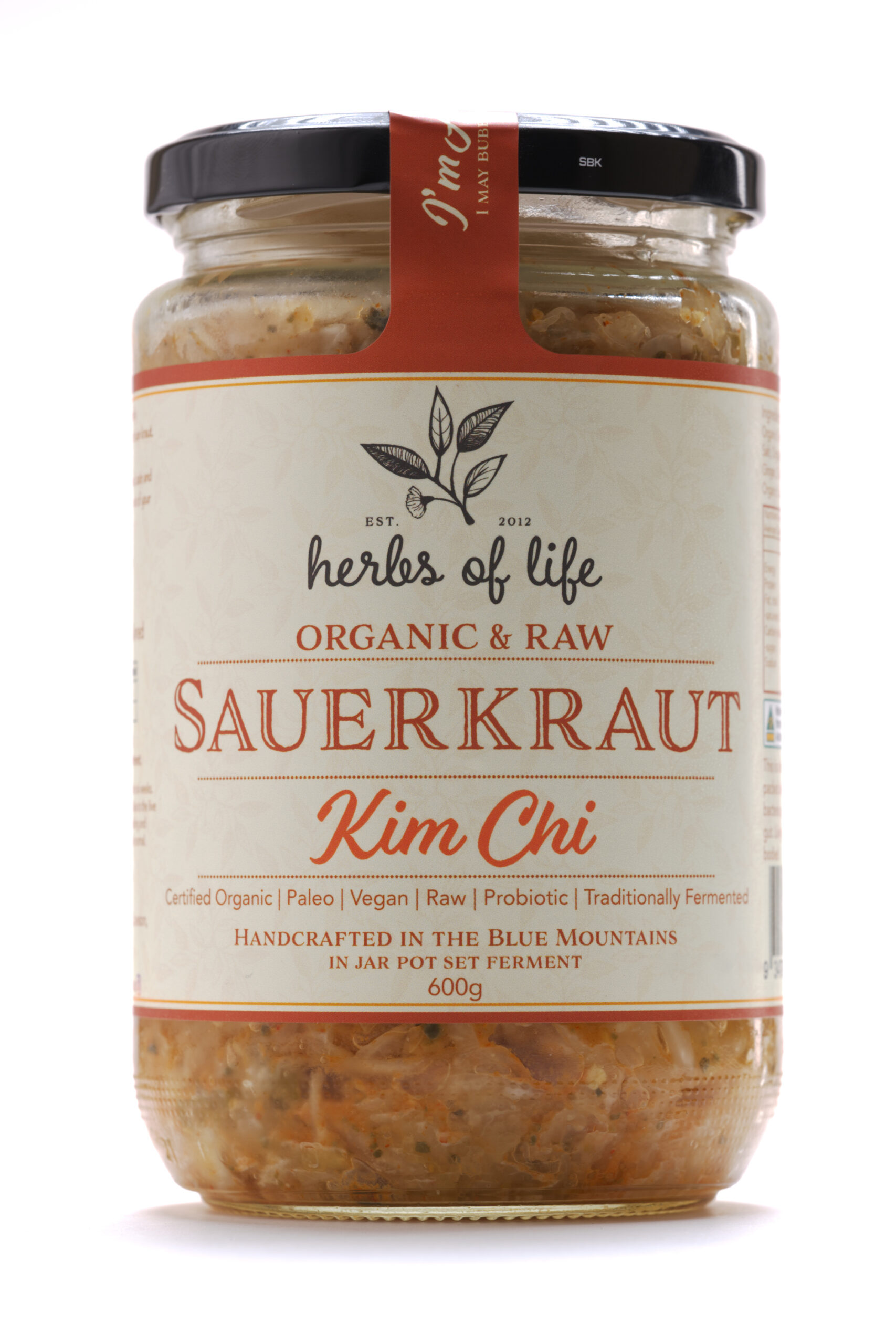 Herbs of Life Organic Kimchi